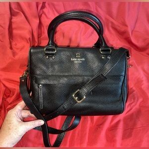 KATE SPADE PEBBLE LEATHER HANDBAG/CROSSBODY